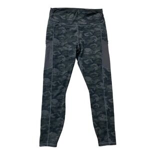 Fabletics PowerHold Camo High Waisted‎ Active Leggings Women Size Medium